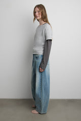 MID-RISE BAGGY JEAN