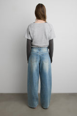 MID-RISE BAGGY JEAN