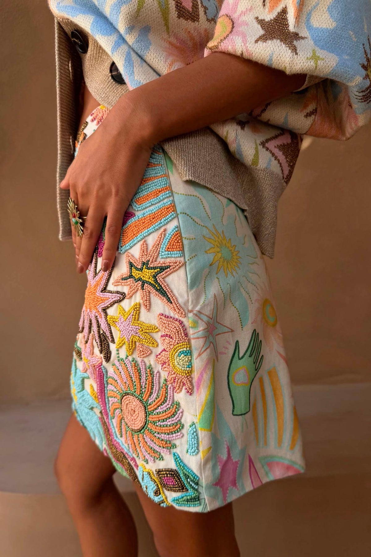 Star Beaded Dreamer Skirt