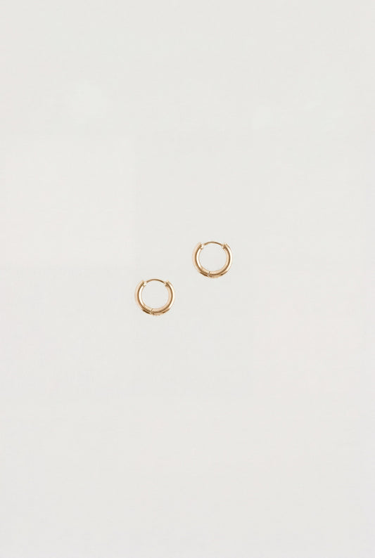 SMALL HOOP EARRINGS WITH HINGE