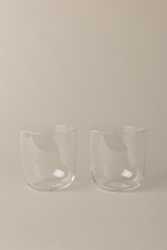 STACKABLE TUMBLERS, SET OF 2