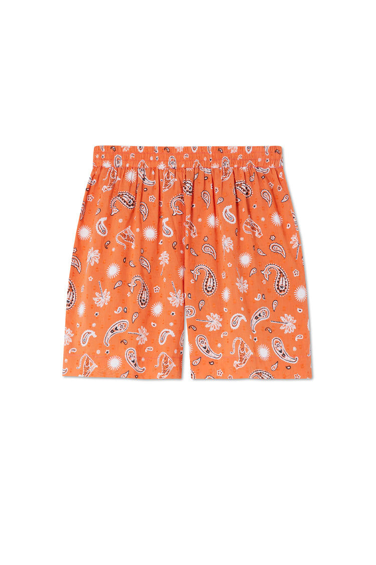 Orange Leopard Elissa Short