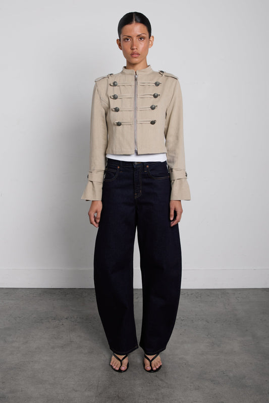 CROPPED MILITARY JACKET