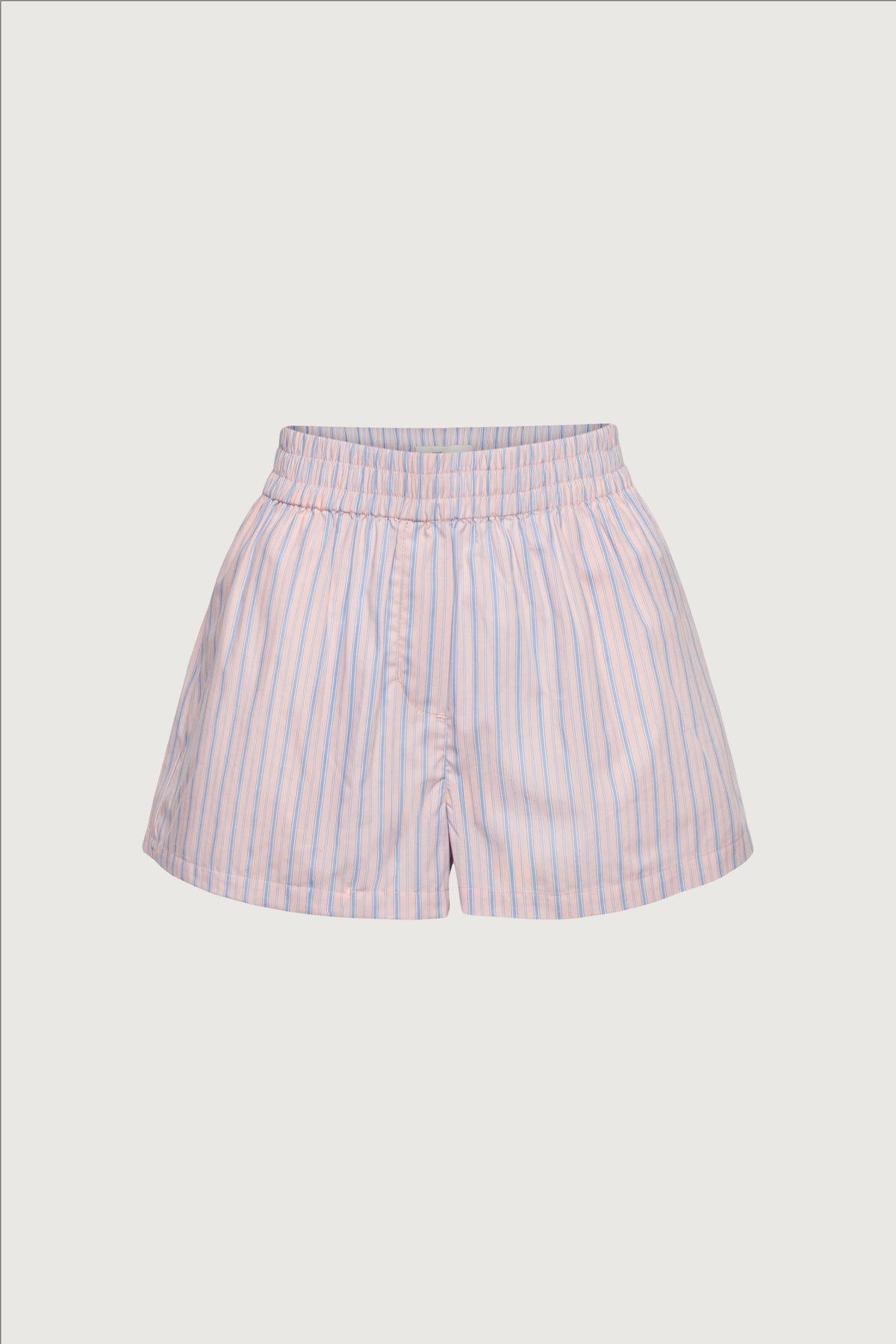 STRIPED COTTON POPLIN BOXER SHORT