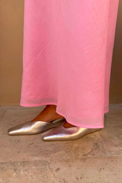 Silver Wedge Mule