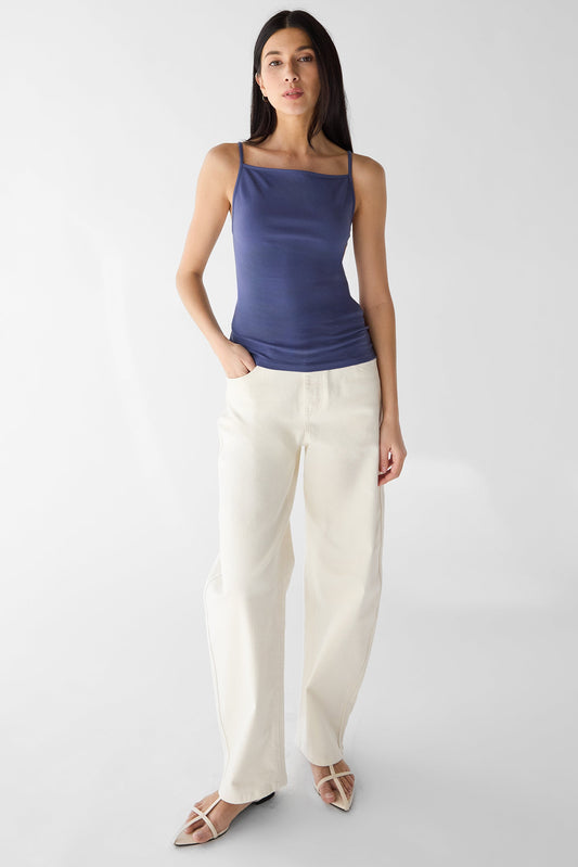 HIGH NECKLINE TANK TOP