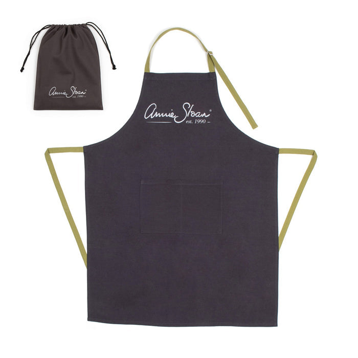 Black Branded Annie Sloan Apron
