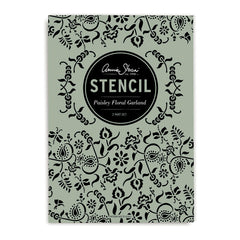 Annie Sloan Stencil - Paisley Floral Garland