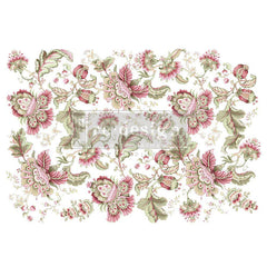 Boho Paisley I  Redesign with Prima Decor Transfer