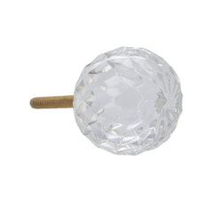 Door Knobs - Clear Crystal Cut