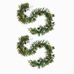 H Potter - Faux Starlit Hollow Wreath