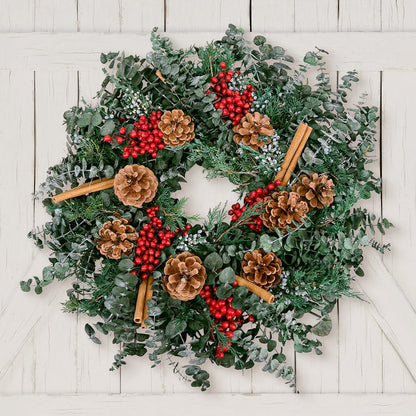 H Potter - Preserved Hearthside Cider Wreath