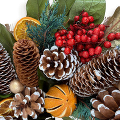 H Potter - Preserved Spiced Cottage Wreath