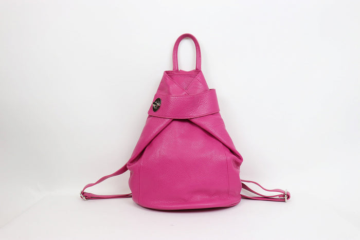 Italian Leather Back Pack - various colours - Little Gems Interiors