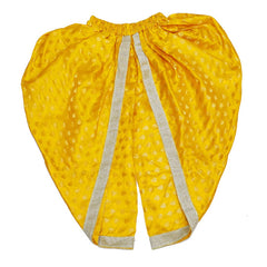 Krishna Dress for Baby Boy Kids Set of 10 Little Krishna Ji Kanha Janmasthmi Costume for Kids (IMC19000-YelGreen)
