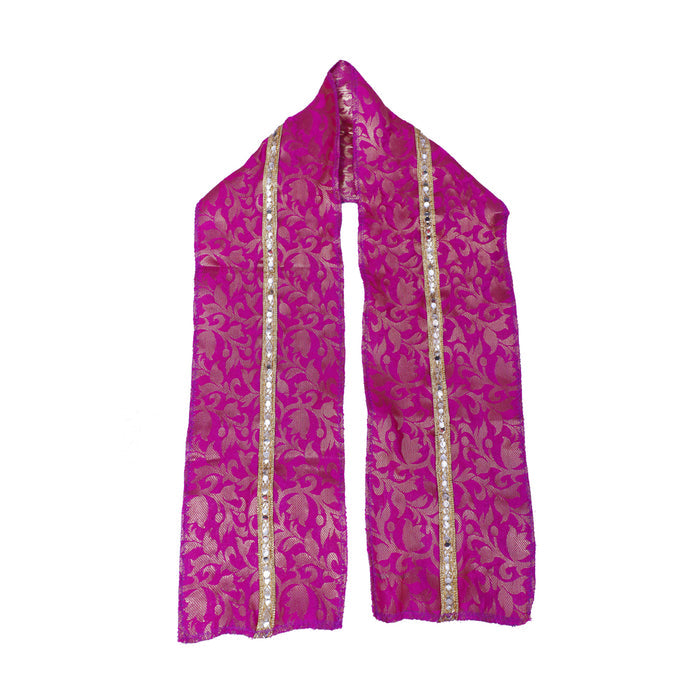 Krishna Dress for Baby Boy Kids Set of 10 Little Krishna Ji Kanha Janmasthmi Costume for Kids (IMC45001-Magenta)