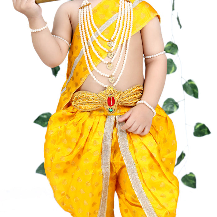 Krishna Dress for Baby Boy Kids Set of 10 Little Krishna Ji Kanha Janmasthmi Costume for Kids