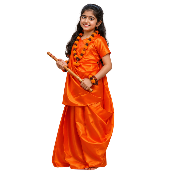 Meera Bai Janmashtami Costume - Kids Fancy Dress (IMC674)
