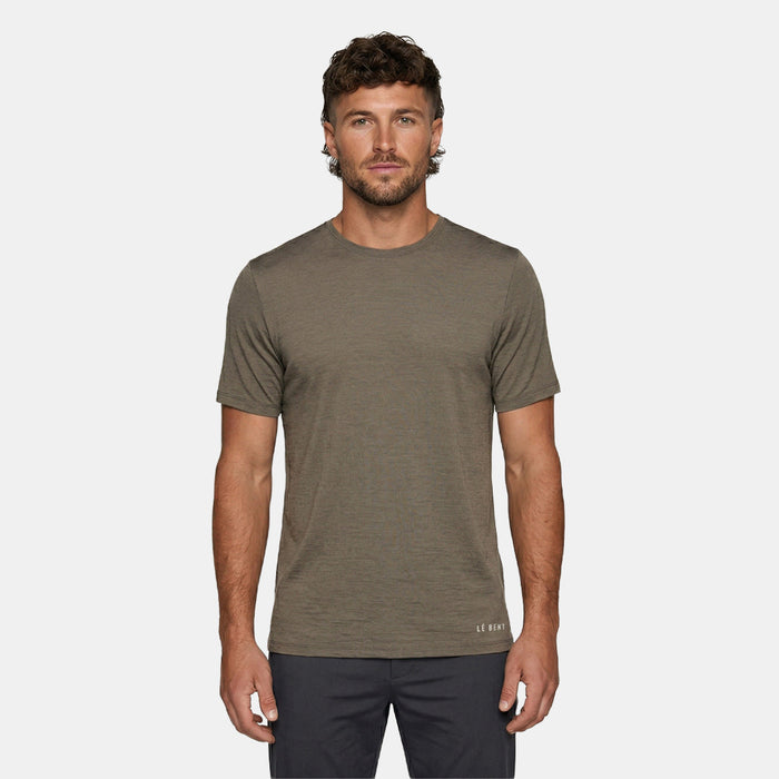 Mens Merino Featherweight Classic SS Tee