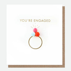 Mini Poms You're Engaged