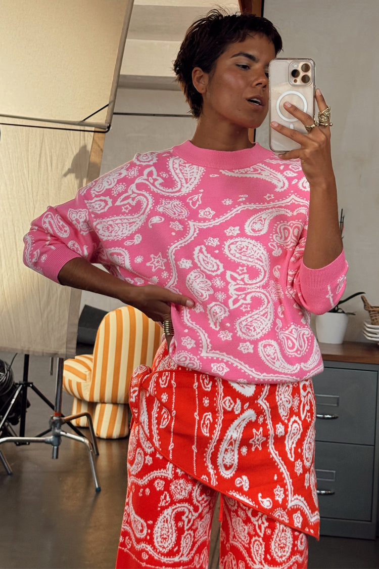 Pink Bandana Copenhagen Jumper