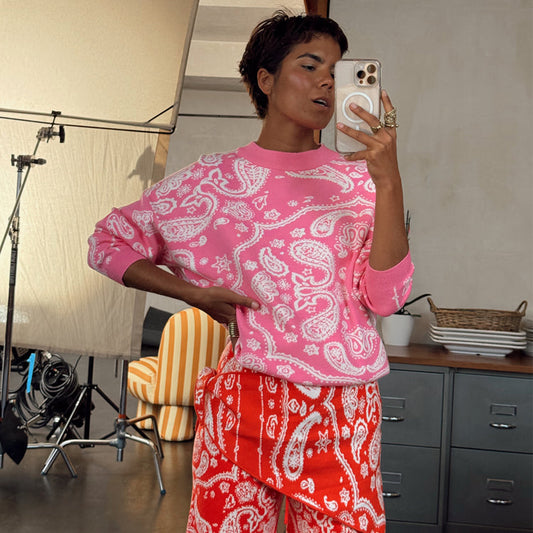 Pink Bandana Copenhagen Jumper