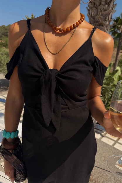 Black Cassie Dress