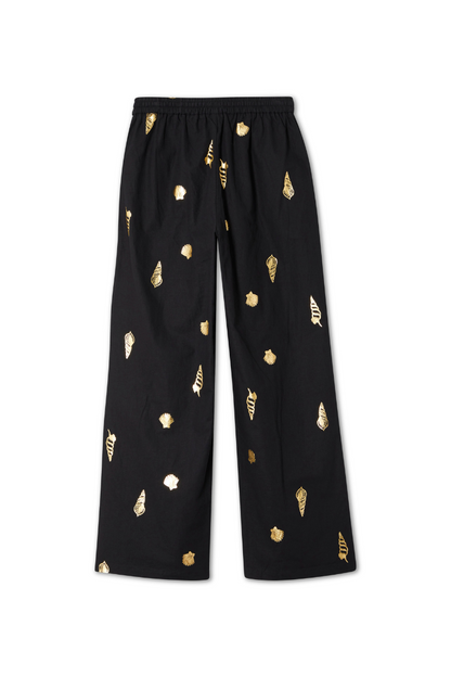 Black Shell Elissa Trousers Petite