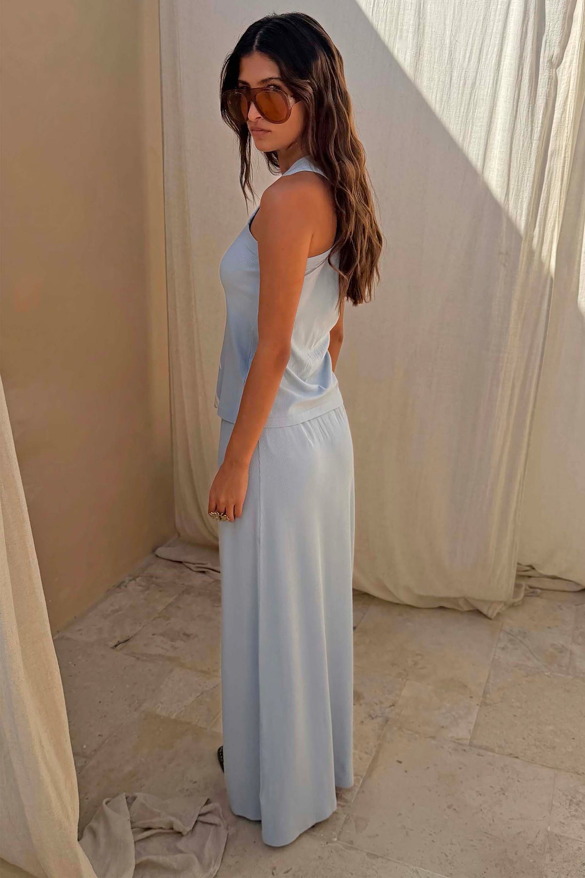 Ice Blue Sol Dorris Skirt