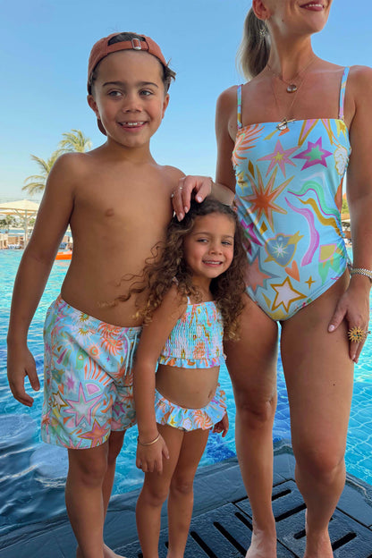 Boy's Starburst Swim Shorts