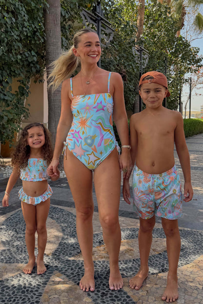Boy's Starburst Swim Shorts