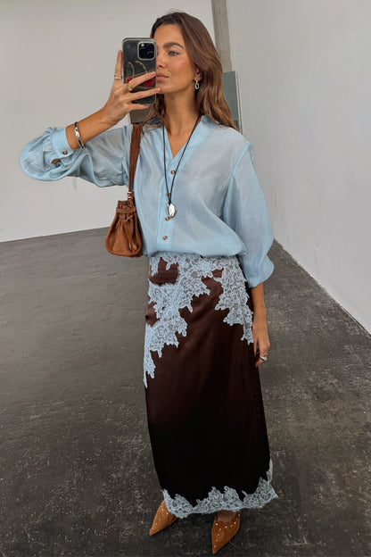 Chocolate Lily Skirt