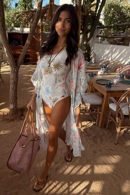 Cream Palma Kimono