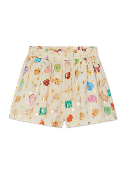 Cream Shell Elissa Shorts