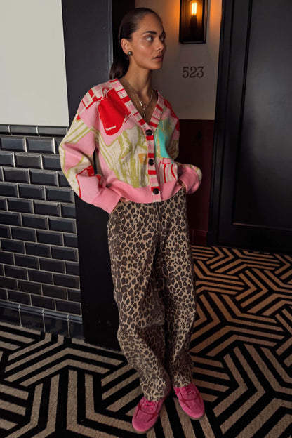 Pink Dallas Cardigan