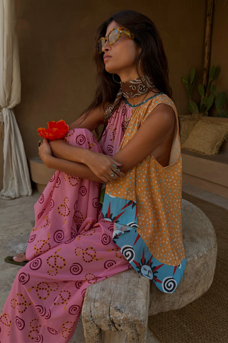 Etta Hankerchief Hem Top