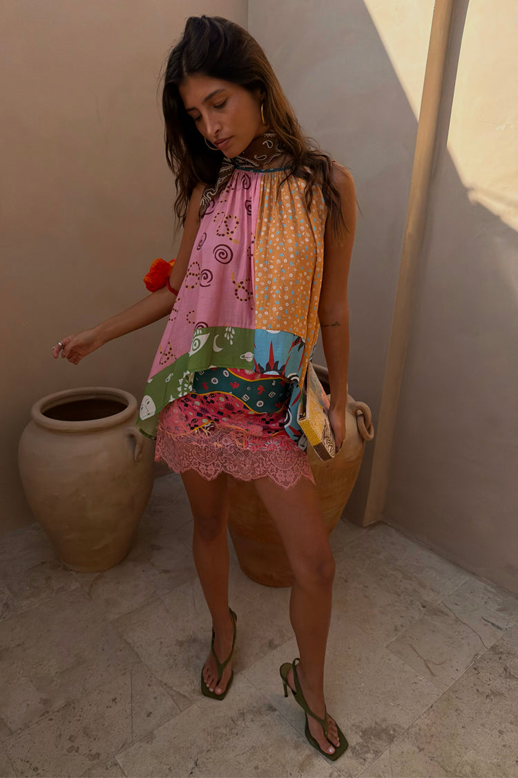 Etta Hankerchief Hem Top