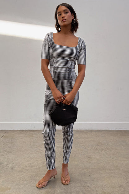 Gingham Trousers