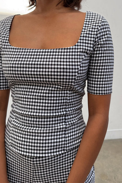 Gingham Top