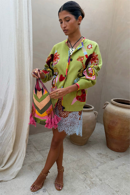 Green Enchanted Cardigan