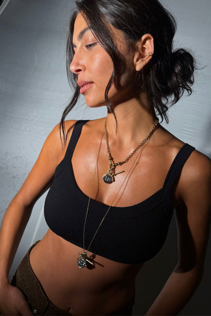 Deloris I Love You Lariat Necklace