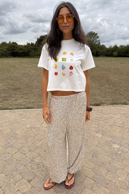 White Shell Ioana T Shirt