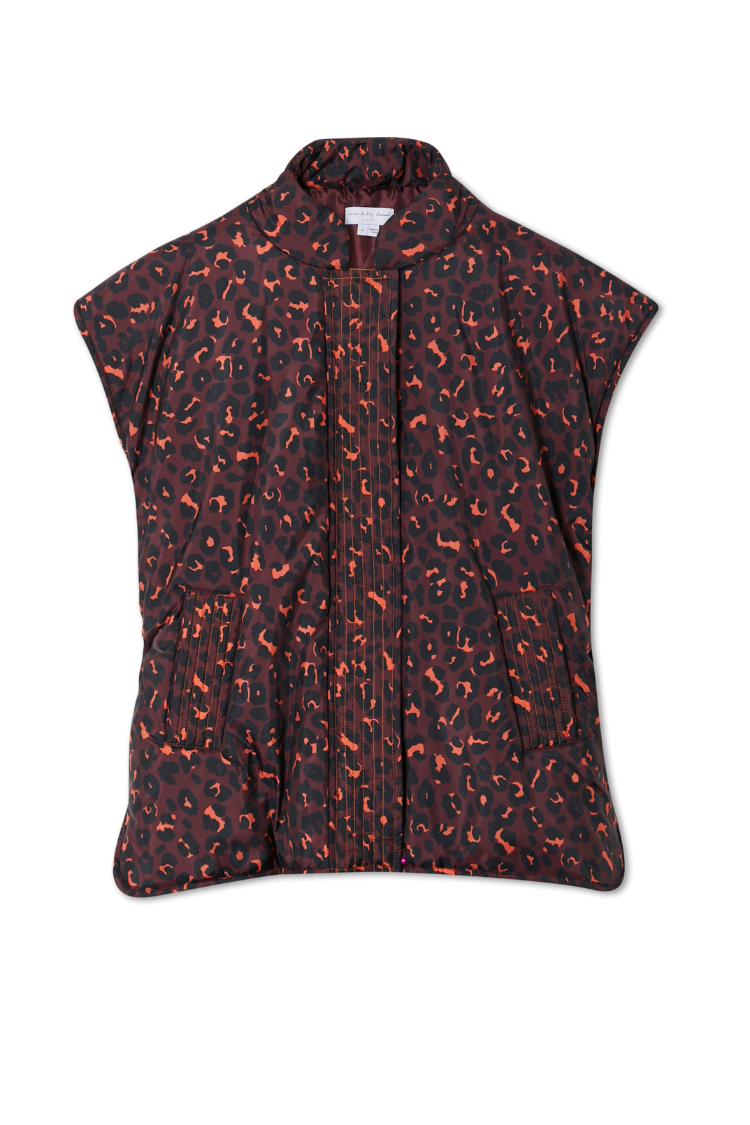 Dark Leopard Gilet