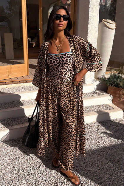 Leopard Kimono