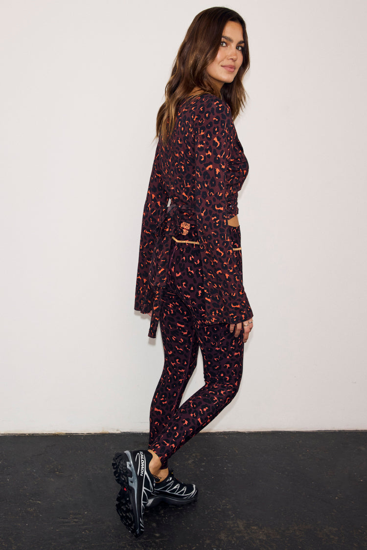 Dark Leopard Leggings