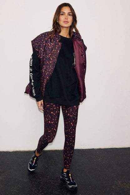 Dark Leopard Leggings
