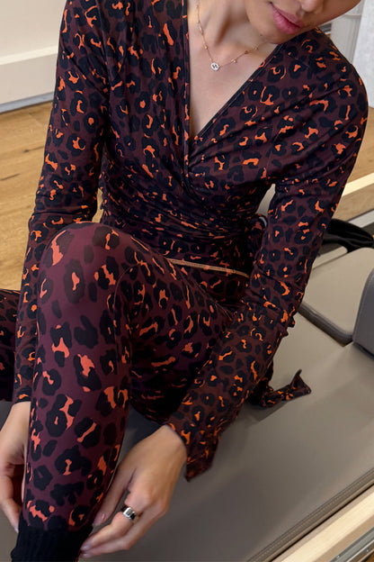 Dark Leopard Leggings