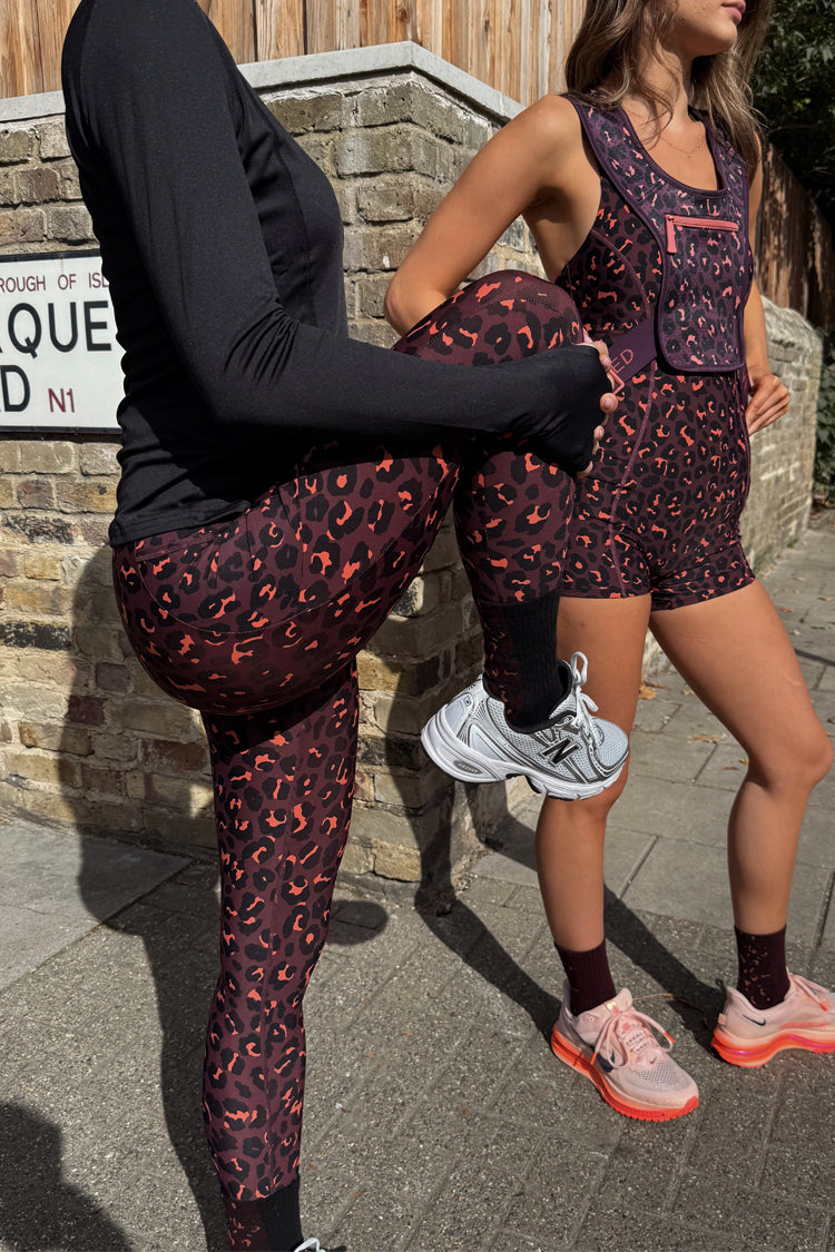 Dark Leopard Leggings