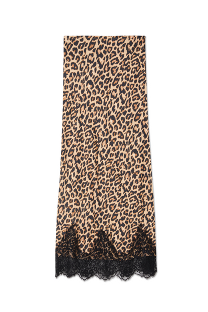 Leopard Lace Midi Maeva Skirt