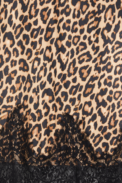 Leopard Lace Midi Maeva Skirt